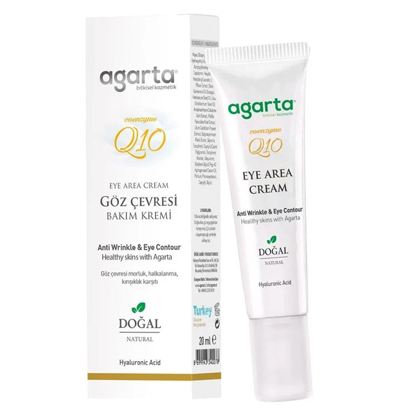 Agarta Doğal Göz Çevresi Bakım Kremi 20 ml ürün görseli 1