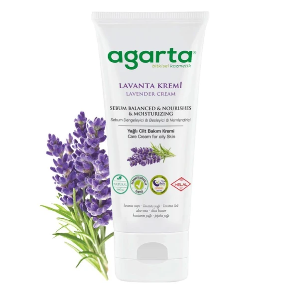 Agarta Lavanta Özlü Cilt Bakım Kremi 75 ml ürün görseli 1