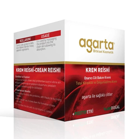 Agarta Doğal Reishi Özlü Krem 50 ml ürün görseli 1