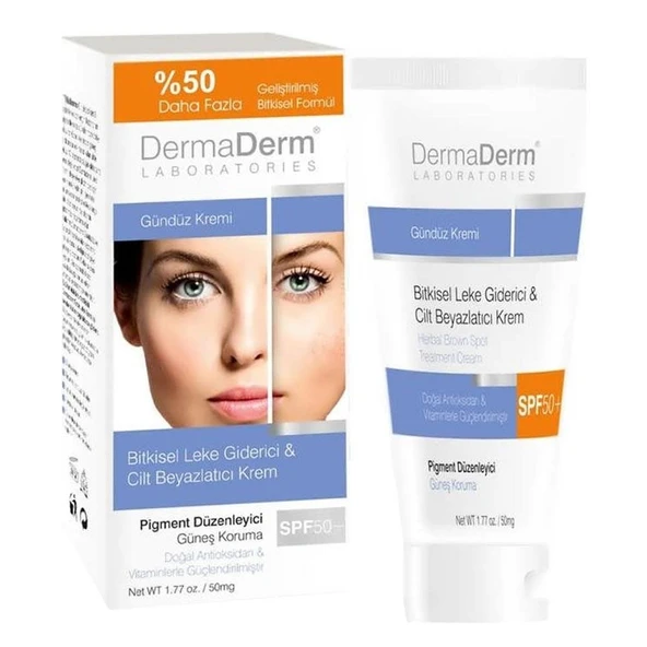 Dermaderm Leke Giderici Cilt Beyazlatıcı Gündüz Kremi 100 gr ürün görseli 1