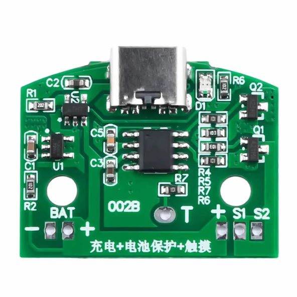 Type C Usb Masa Lamba Dokunmatik Led Dimmer Gece Lambası 3.7V Lion Lityum Pil Şarj 8W Parlaklık Kontrol Anahtar Sürücü Dekoratif Ahşap Işıklandırma Oyuncak ürün görseli 1