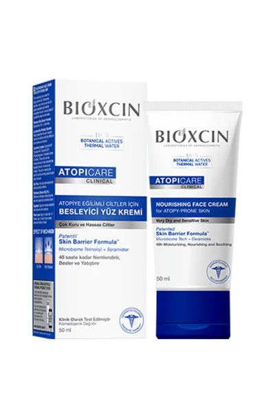Bioxcin Atopicare Atopi Eğilimli Ciltler İçin Besleyici Yüz Kremi 50 Ml ürün görseli 1