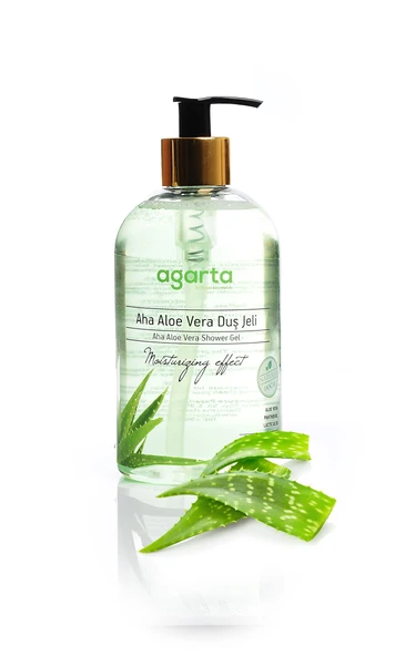 Agarta Doğal AHA Aloe Vera Duş Jeli 400 ml ürün görseli 1