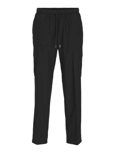 Jack Jones Erkek Jpstkarl Summer Siyah Kargo Pantolon 12268352 ürün görseli 1