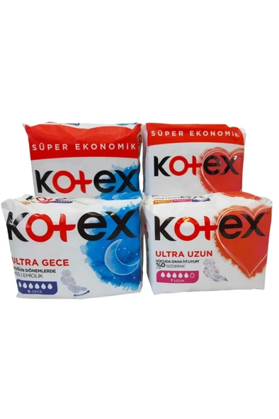 Kotex 4 LÜ SET ürün görseli 1