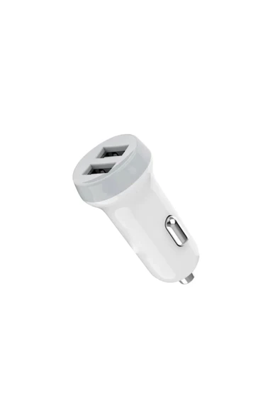 STARCOM Araç Çakmak Şarjı x2 Usb Beyaz ürün görseli 1