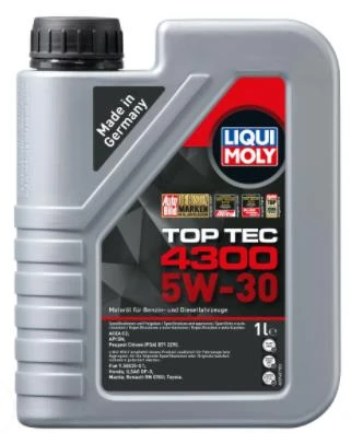Liqui Moly Top Tec 4300 5W-30 Motor Yağı 1 L ürün görseli 1
