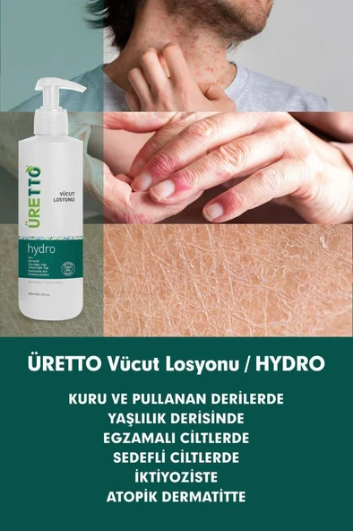 Üretto Hydro Vücut Losyonu 200ml - Resim 4