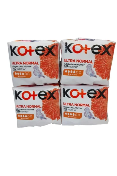 Kotex ULTRA NORMAL 4 LÜ EKONOMİK SET ürün görseli 1