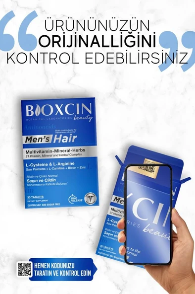 Bıoxcın Mens Hair 30 Tablet - Resim 5