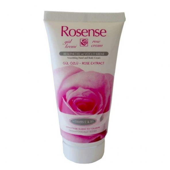 Rosense Besleyici El ve Vücut Gül Kremi 75 ml ürün görseli 1