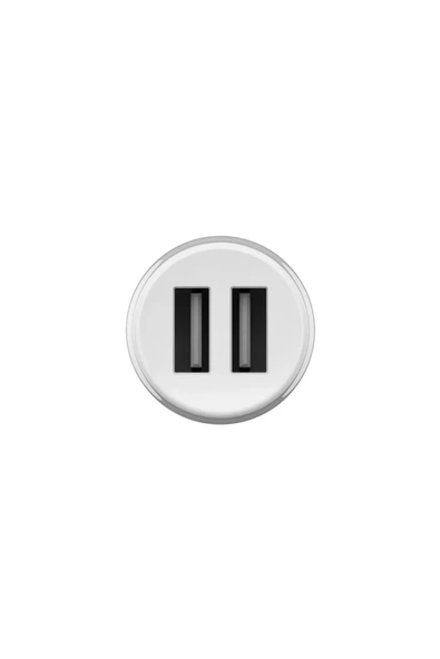 STARCOM Araç Çakmak Şarjı x2 Usb Beyaz - Resim 3