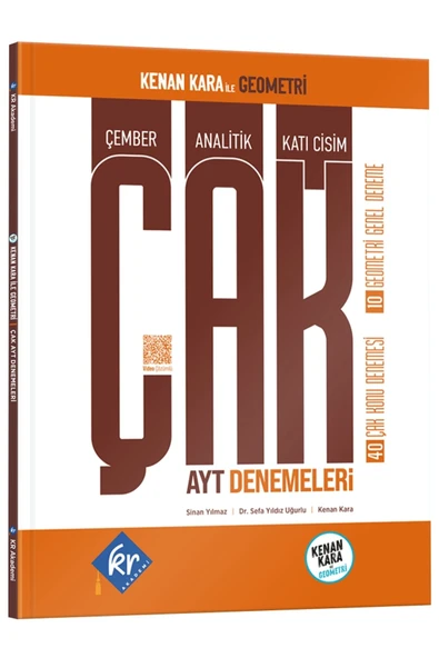 Kenan Kara İle ÇAK AYT Denemeleri KR Akademi Yayınları ürün görseli 1