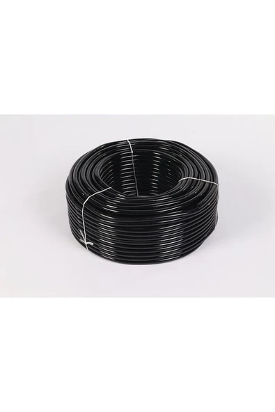 Akım kablo Hortumu Siyah ( 9 X 13 MM )100  METRE ürün görseli 1