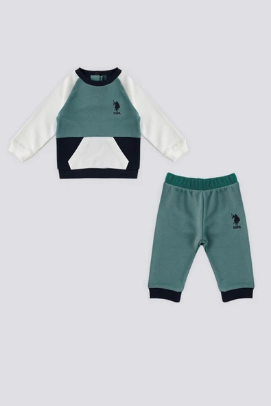 U.S. Polo Assn  Kanguru Cepl Bebek 2 Li Takım ürün görseli 1