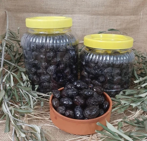 1kg Naturel Siyah Zeytin ürün görseli 1