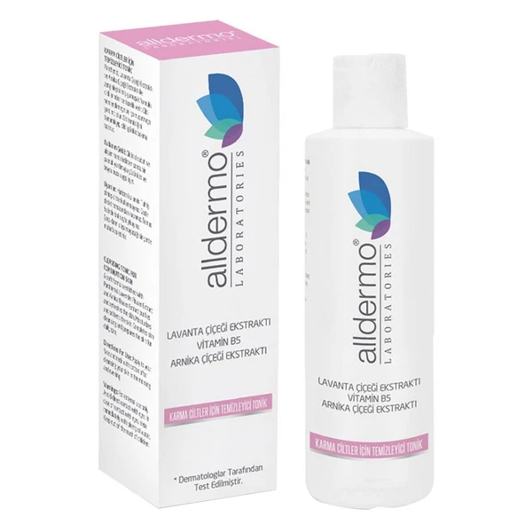 Alldermo Karma Ciltler İçin Temizleyici Tonik 200 ml ürün görseli 1