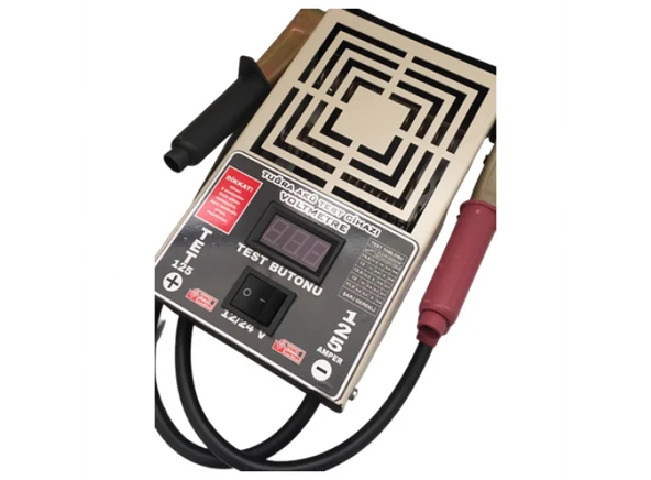 TUĞRA 6-12-24 VOLT 125 AMPER AKÜ TEST CİHAZI TET125 ürün görseli 1