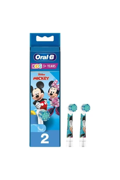 Oral-B Kids Extra Yumuşak Mickey Yedek Başlık 2'li ürün görseli 1