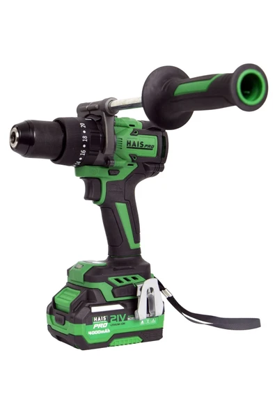 Haispro RB-DB2109 Profesyonel Darbeli Matkap 21 V 2x4.0 Ah Çift Akülü 150 Nm Yüksek Tork ürün görseli 1