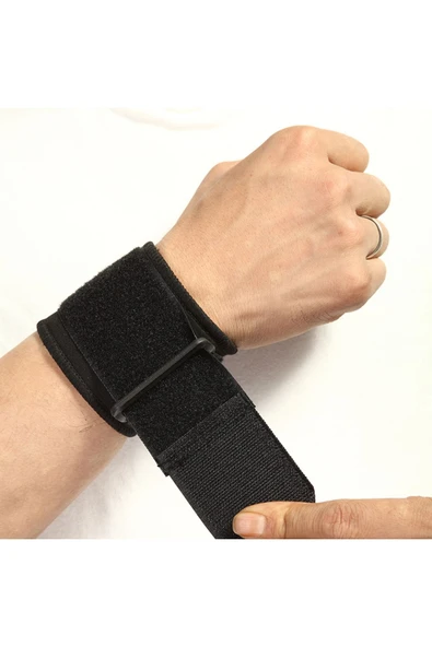 ARWEX 1 Adet El Bilek Bandajı Elastik Sporcu Bilekliği Fitness Ağırlık Destek Crossfit Body Destekstandart ürün görseli 1