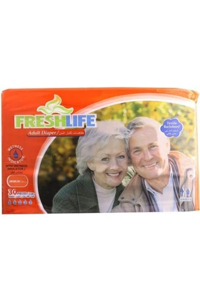 FRESHLİFE Freshlıfe Bel Bantlı Hasta Alt Bezi 30'lu L Beden ürün görseli 1