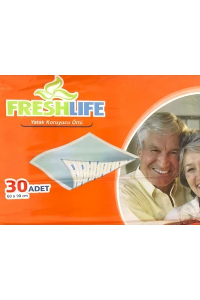 FRESHLİFE Yatak Koruyucu Örtü 60x90 30 Adet ürün görseli 1