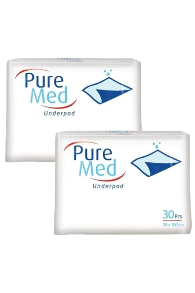 PUREMED 60x90 Kedi Köpek Çiş Pedi 60adet (SÜPER EMİCİ DOKU) ürün görseli 1
