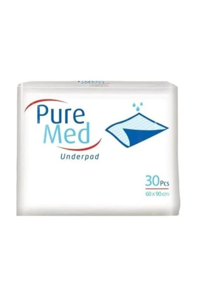 PUREMED 60x90 Cm Kedi Köpek Çiş Pedi 30'lu X 4 Paket (120 Adet) ürün görseli 1