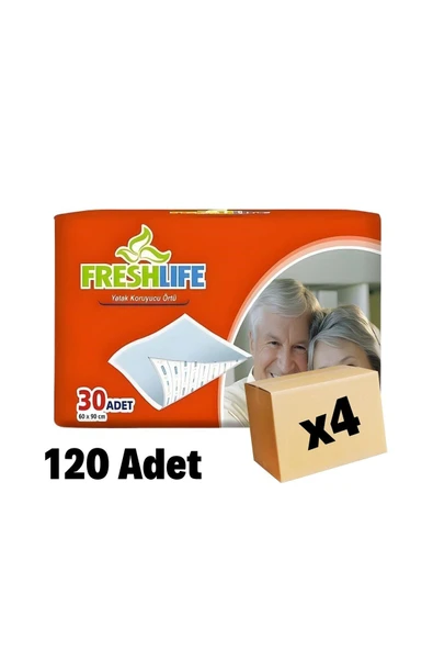 FRESHLİFE Yatak Koruyucu Örtü 60x90 Cm 30x4 (120 ADET) ürün görseli 1