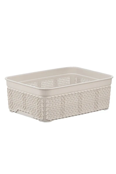 Trade Bazaar Jute Çok Amaçlı Sepet (18cm ) ürün görseli 1