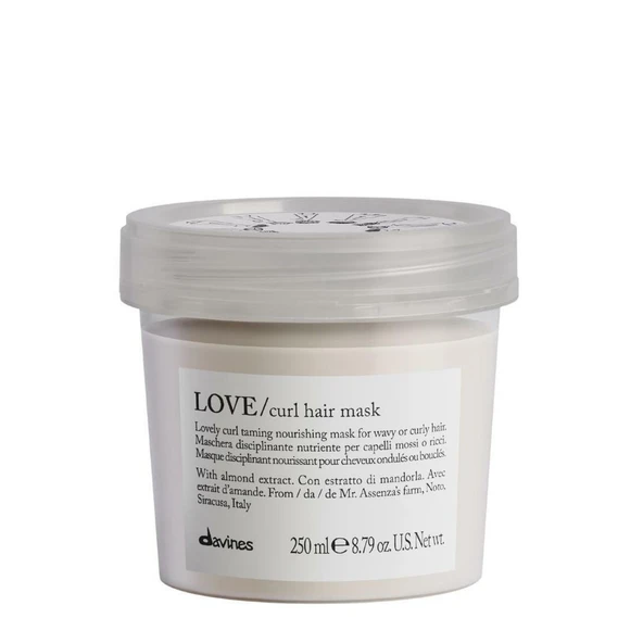 Davines Love Curl Hair Mask Saç Bakım Maskesi 250ML Yeni ürün görseli 1