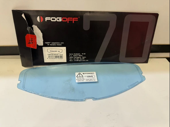 MT HELMETS V-28 V28B BUĞU ÖNLEYİCİ FOGOFF ürün görseli 1