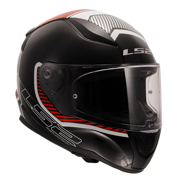 Ls2 Rapıd 2 Extra Beyaz-Kırmızı Kask L - Resim 7