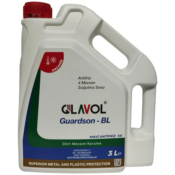 Glavol Guardson -BL Mavi Antifriz 3 Lt -56 Derece ürün görseli 1