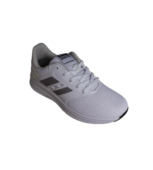 JUMP Kadın Beyaz Gri Siyah Fileli Memory Konfor Taban Sneaker Spor Ayakkabı ürün görseli 1