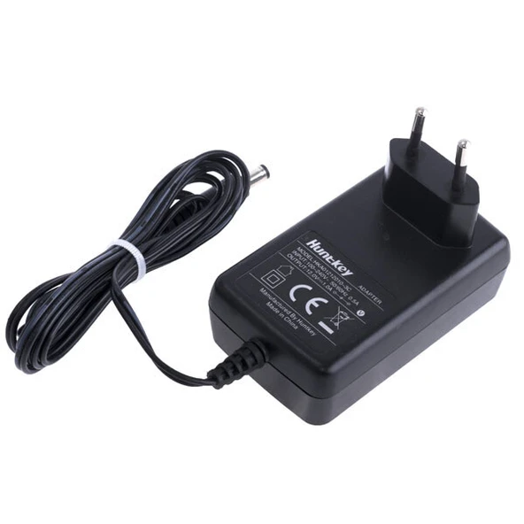 Huntkey 12V 1A Modem ve Arduino Uyumlu Plastik Kasa Priz Tipi Adaptör HKA01212010-3C ürün görseli 1