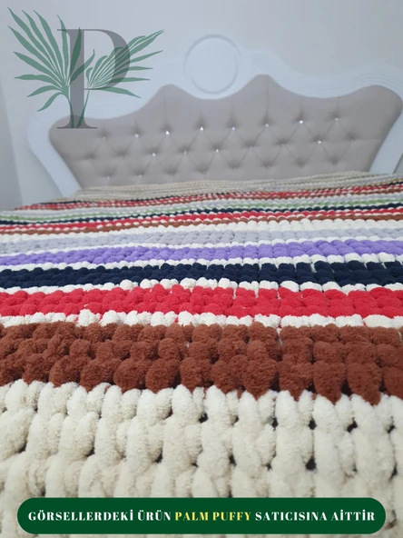 PALM PUFFY ÇİFT KİŞİLİK BATTANİYE ürün görseli 1