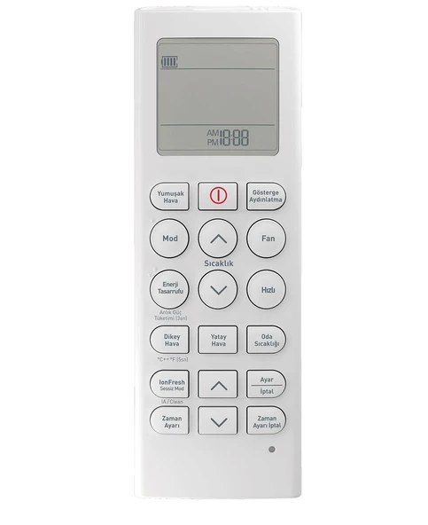 Altus ALK-5125 İle Uyumlu Split Klima Kumandası ürün görseli 1