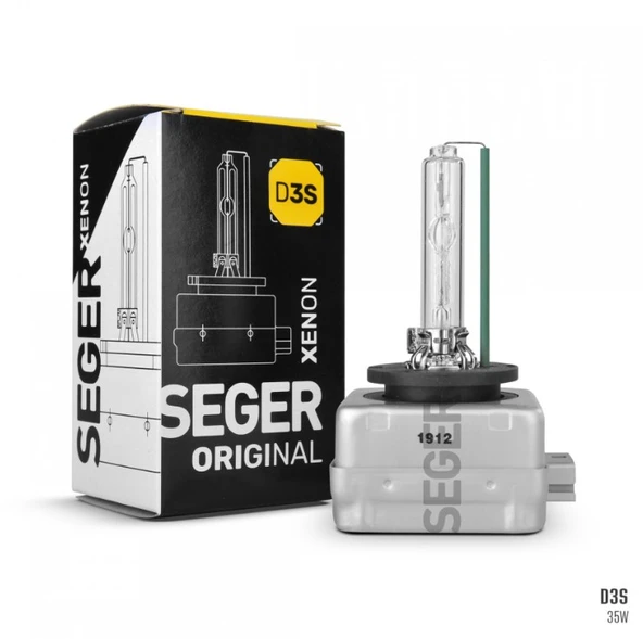 Seger D3S 42V 35W PK32d-5 Hıd / Xenon (4.700K Beyaz Işık) 1 ADET ürün görseli 1