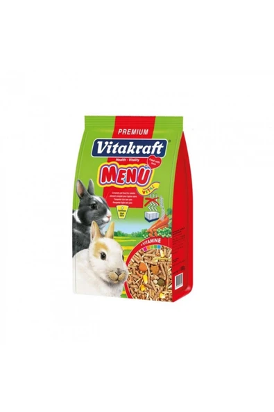 Vitakraft Menü Tavşan Yemi 1000 gr x 5 Adet ürün görseli 1