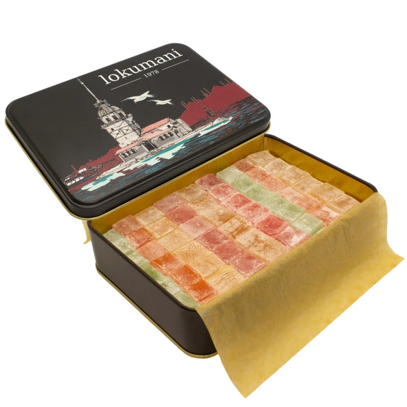 Karışık Meyve Aromalı Lokum 650 Gr ürün görseli 1