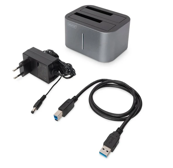 Digitus HDD Docking Station 2.5'/3.5'' (2'li) - Resim 3