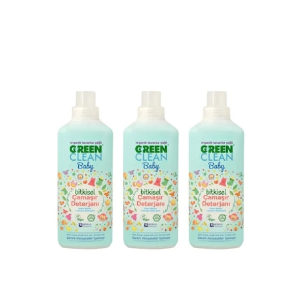 U Green Clean Baby Bitkisel Çamaşır Deterjanı 3 ADET ürün görseli 1