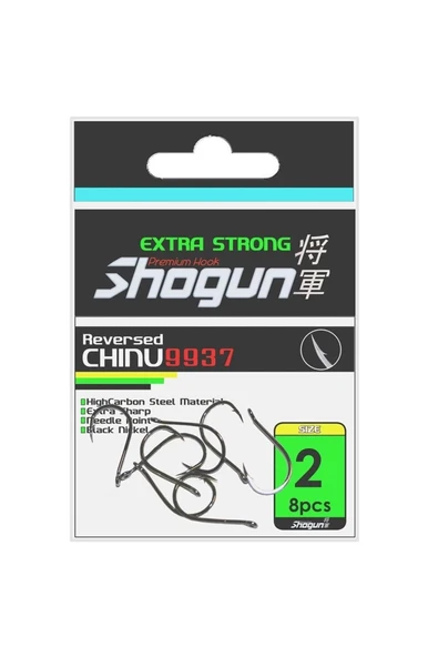 Shogun 9937 Chinu Yüksek Karbon Çelik İğne No:2/0 ürün görseli 1