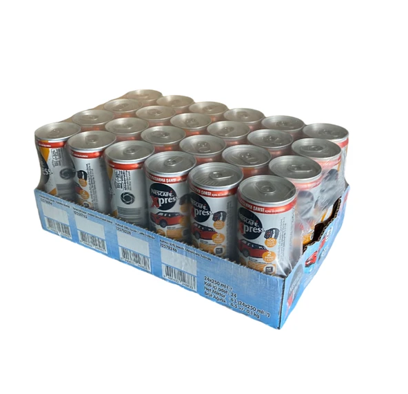 Nescafe Xpress Karamel Soğuk Kahve 250 ml 24 Adet ürün görseli 1