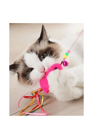 Pribor Kedi Balıklı Oyun Oltası 90 CM ürün görseli 1