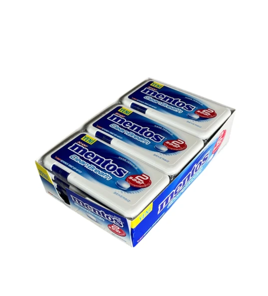 Mentos Clean Breath 2 Saat Nane Aromalı Tablet Şeker 21 gr 12 Adet ürün görseli 1