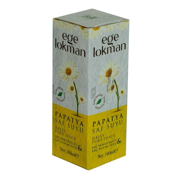 Ege Lokman Saç Rengi Açıcı Doğal Papatya Saf Suyu Spreyli 100ML ürün görseli 1