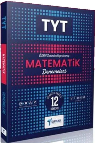 Toprak Yayıncılık TYT Matematik 12 li Deneme ürün görseli 1